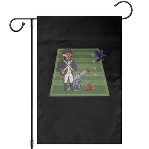 George Washington Vs The Purple Crow Rivalry Garden Flag NE Football Gift TS12 Black Print Your Wear