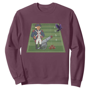 George Washington Vs The Purple Crow Rivalry Sweatshirt NE Football Gift TS12 Maroon Print Your Wear