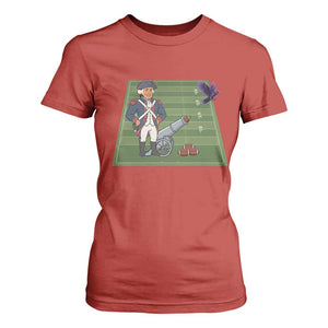 George Washington Vs The Purple Crow Rivalry T Shirt For Women NE Football Gift TS12 Red Print Your Wear