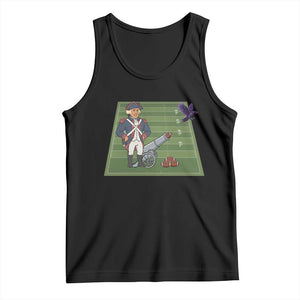 George Washington Vs The Purple Crow Rivalry Tank Top NE Football Gift TS12 Black Print Your Wear