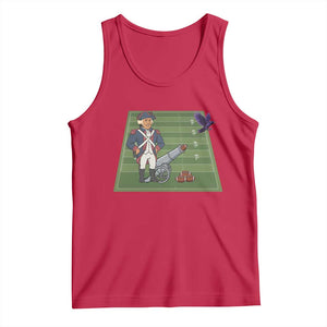 George Washington Vs The Purple Crow Rivalry Tank Top NE Football Gift TS12 Red Print Your Wear
