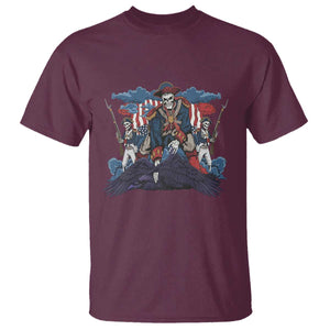NE Dark Football Spirit Rivalry T Shirt Game Day Lover Gift TS12 Maroon Print Your Wear