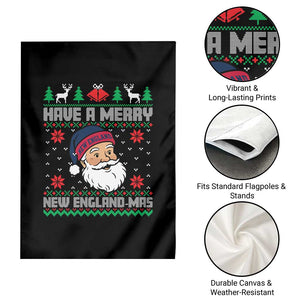 Have A Merry NE Mas Garden Flag Funny Ugly Christmas Football Gift TS12 Print Your Wear