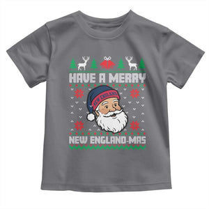 Have A Merry NE Mas Toddler T Shirt Funny Ugly Christmas Football Gift TS12 Charcoal Print Your Wear
