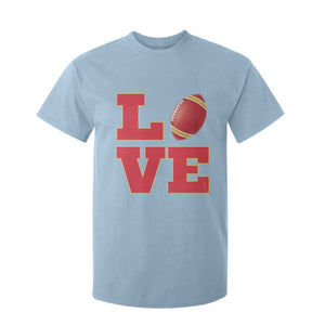 Love Midwest Football T Shirt For Kid Gift For Football Fans TS12 Light Blue Print Your Wear