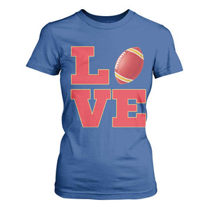 Love Midwest Football T Shirt For Women Gift For Football Fans TS12 Royal Blue Print Your Wear