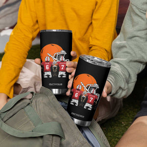 Funny American Football Tumbler Cup Six Seven Meme TS12 Print Your Wear
