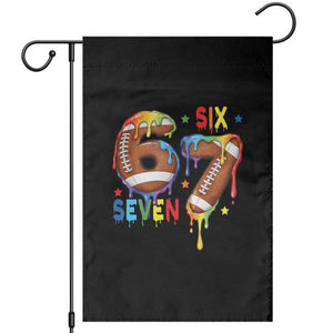 Funny American Football Garden Flag 67 Viral Gen Alpha Slang Gift TS12 Black Print Your Wear