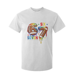 Funny American Football T Shirt For Kid 67 Viral Gen Alpha Slang Gift TS12 White Print Your Wear