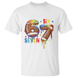 Funny American Football T Shirt 67 Viral Gen Alpha Slang Gift TS12 White Print Your Wear