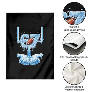 Cool Ice Effect 67 Meme Garden Flag Funny American Football TS12 Print Your Wear