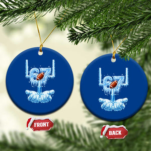 Cool Ice Effect 67 Meme Ceramic Ornament Funny American Football TS12 1pc Blue Print Your Wear