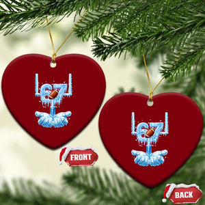 Cool Ice Effect 67 Meme Ceramic Ornament Funny American Football TS12 Print Your Wear