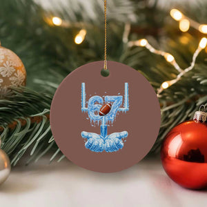 Cool Ice Effect 67 Meme Ceramic Ornament Funny American Football TS12 1pc Mocha Print Your Wear