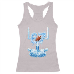 Cool Ice Effect 67 Meme Racerback Tank Top Funny American Football TS12 Ice Gray Print Your Wear