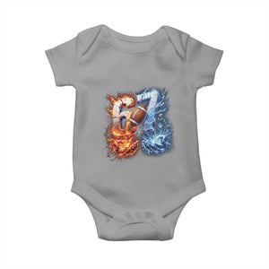 American Football Six Seven Meme Baby Onesie Funny Gen Alpha Slang Gift TS12 Sport Gray Print Your Wear