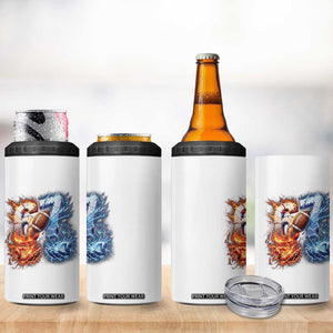 American Football Six Seven Meme 4 in 1 Can Cooler Tumbler Funny Gen Alpha Slang Gift TS12 Print Your Wear