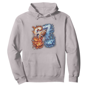 American Football Six Seven Meme Hoodie Funny Gen Alpha Slang Gift TS12 Ice Gray Print Your Wear