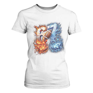 American Football Six Seven Meme T Shirt For Women Funny Gen Alpha Slang Gift TS12 White Print Your Wear