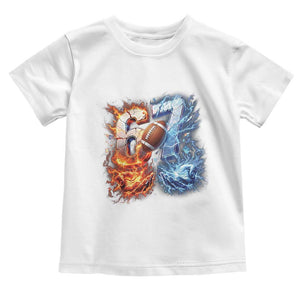 American Football Six Seven Meme Toddler T Shirt Funny Gen Alpha Slang Gift TS12 White Print Your Wear