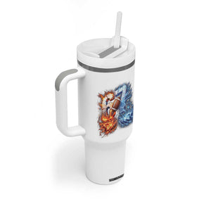 American Football Six Seven Meme Tumbler With Handle Funny Gen Alpha Slang Gift TS12 Print Your Wear