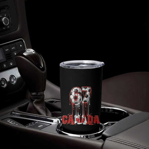 Funny Canada Soccer 67 Meme Tumbler Cup Canadian Soccer Lovers TS12 Print Your Wear