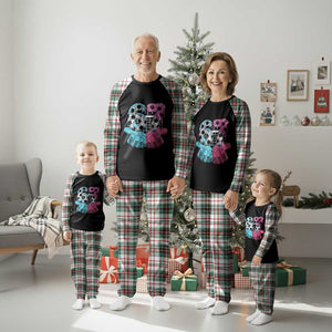 Drip Soccer Six Seven Meme Plaid Pajama Set Funny Gen Alpha Slang TS12 Christmas Plaid Print Your Wear