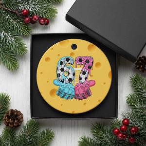 Drip Soccer Six Seven Meme Ceramic Ornament Funny Gen Alpha Slang TS12 1pc Yellow Cheese Print Your Wear