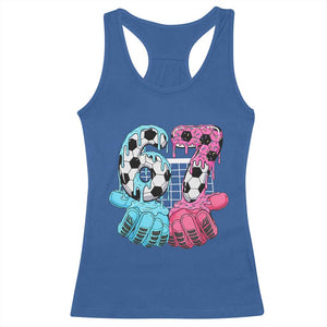 Drip Soccer Six Seven Meme Racerback Tank Top Funny Gen Alpha Slang TS12 Royal Blue Print Your Wear