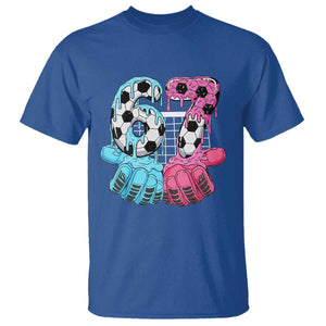 Drip Soccer Six Seven Meme T Shirt Funny Gen Alpha Slang TS12 Royal Blue Print Your Wear
