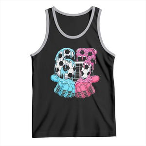 Drip Soccer Six Seven Meme Tank Top Funny Gen Alpha Slang TS12 Black Athletic Heather Print Your Wear