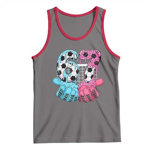 Drip Soccer Six Seven Meme Tank Top Funny Gen Alpha Slang TS12 Deep Heather Red Print Your Wear