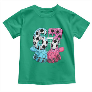 Drip Soccer Six Seven Meme Toddler T Shirt Funny Gen Alpha Slang TS12 Irish Green Print Your Wear