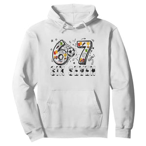 Six Seven Meme Soccer Lover Hoodie Funny Gift For Gen Z TS12 White Print Your Wear