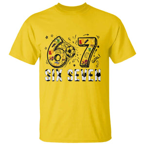 Six Seven Meme Soccer Lover T Shirt Funny Gift For Gen Z TS12 Daisy Print Your Wear