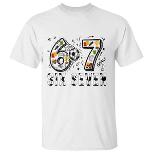 Six Seven Meme Soccer Lover T Shirt Funny Gift For Gen Z TS12 White Print Your Wear