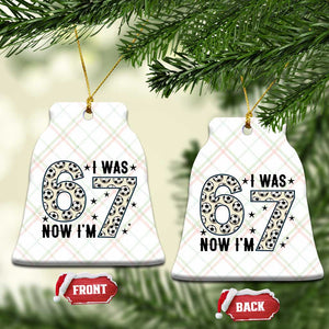 Funny Soccer Ceramic Ornament I Was 6 Now I Am 7 Meme TS12 Print Your Wear