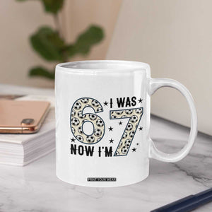 Funny Soccer Coffee Mug I Was 6 Now I Am 7 Meme TS12 Print Your Wear
