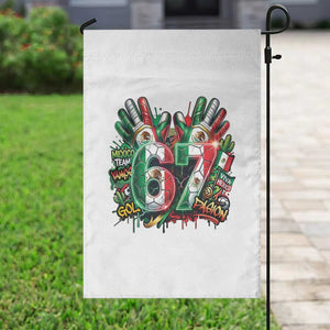 Funny Mexico Soccer Garden Flag Six Seven Meme Trending Gift TS12 Print Your Wear