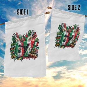 Funny Mexico Soccer Garden Flag Six Seven Meme Trending Gift TS12 Print Your Wear