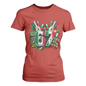 Funny Mexico Soccer T Shirt For Women Six Seven Meme Trending Gift TS12 Red Print Your Wear