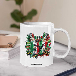 Funny Mexico Soccer Coffee Mug Six Seven Meme Trending Gift TS12 Print Your Wear