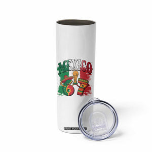 Mexico Soccer Fan Skinny Tumbler Funny 67 Viral Gen Alpha Slang Gift TS12 Print Your Wear