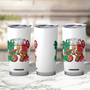 Mexico Soccer Fan Tumbler Cup Funny 67 Viral Gen Alpha Slang Gift TS12 Print Your Wear