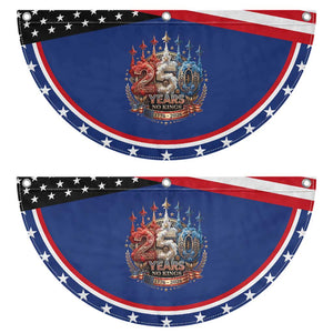 250 Years No Kings Patriotic Fan Flag Independence Anniversary TS12 2pcs pack Classic Navy Print Your Wear