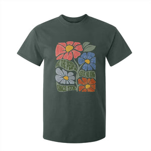Wildflower Protest T Shirt For Kid We The People Serve No Kings TS12 Dark Forest Green Print Your Wear