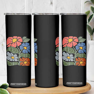 Wildflower Protest Skinny Tumbler We The People Serve No Kings TS12 Print Your Wear