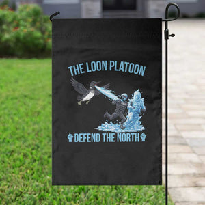 The Loon Platoon Defend The North Garden Flag Minnesota Rebel Loon Resist TS12 Print Your Wear
