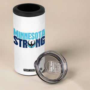 MN State Bird Loon 4 in 1 Can Cooler Tumbler Minnesota Strong Pride TS12 Print Your Wear