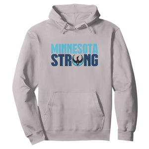 MN State Bird Loon Hoodie Minnesota Strong Pride TS12 Ice Gray Print Your Wear